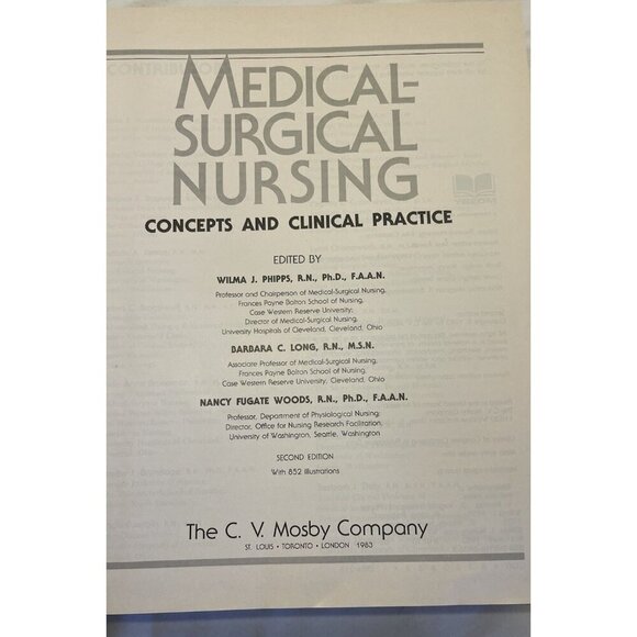 Medical Surgical Nursing HC 2nd Ed. Concepts Practice Textbook Nurse Med - Picture 7 of 16